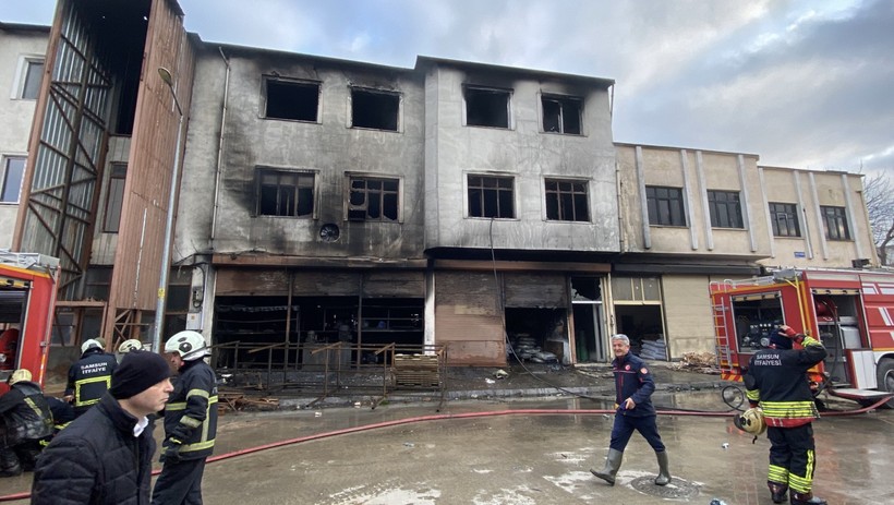 Sanayi bölgesi alev aldı: Bir gecede iki yangın - Resim : 1