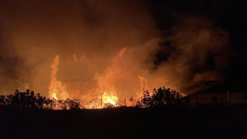 Samsun'da kereste fabrikasında büyük yangın - Resim: 7