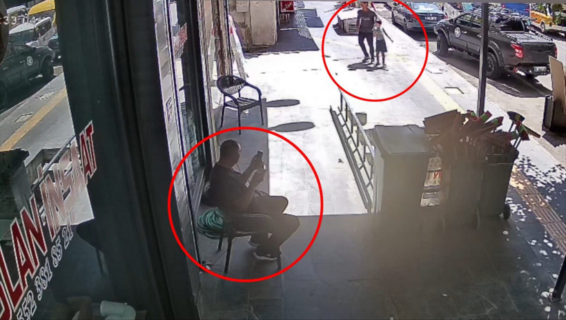 Kaçırılmak istenen 9 yaşındaki çocuk, esnafın müdahalesiyle kurtarıldı - Resim: 1