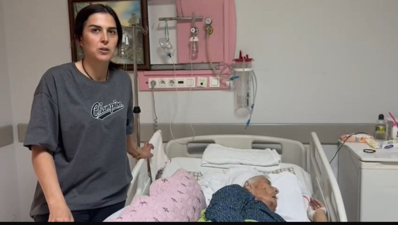 Hasta babaannesi için Erciyes'ten kar getirtti - Resim : 1