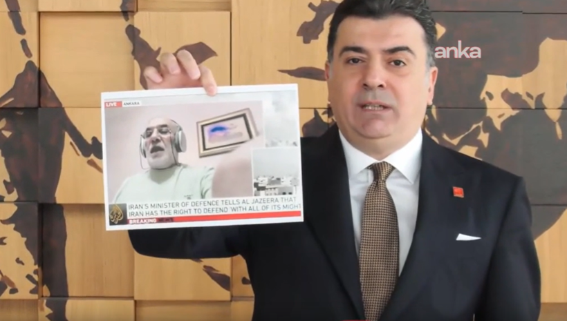 CHP iki fotoğrafı g&ouml;sterdi: Sizi b&ouml;yle kim ciddiye alır? - Resim : 1