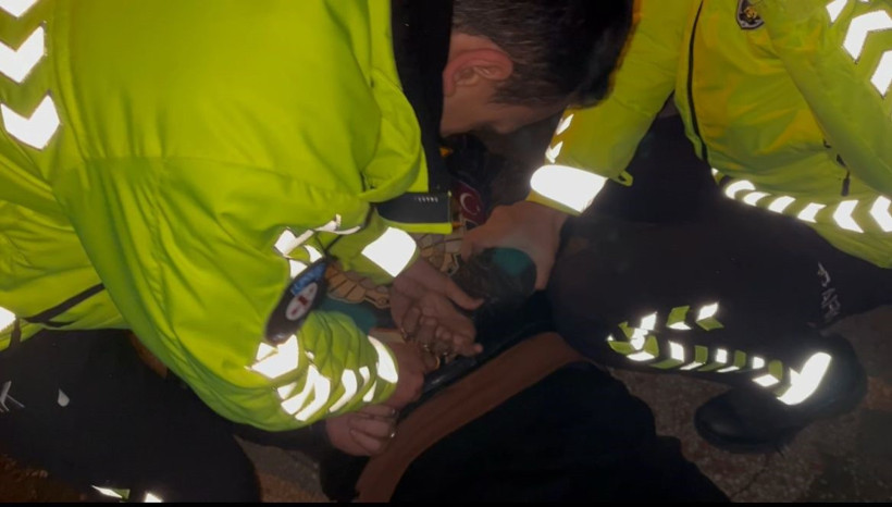 Alkollü sürücü ortalığı ayağa kaldırdı, en sonunda polis aracına çarptı: 'Özür dilerim be abi' - Resim : 2