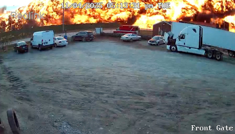 Korkunç uçak kazası anbean görüntülendi - Resim : 1