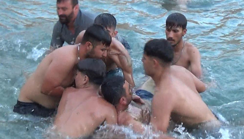 10 bin TL için yarışırken hastanelik oldular - Resim : 1