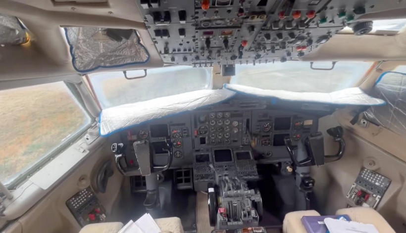 Epstein'in özel jeti "Lolita Ekspresi"nin son hali paylaşıldı - Resim : 2