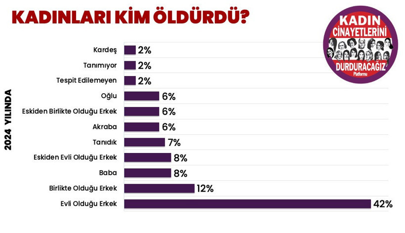 'Bilinen en acı veri 2024'te kaydedildi': Türkiye'de kadınlar öldürülüyor - Resim : 1