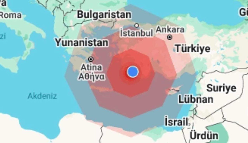 Marmaris açıklarında deprem - Resim : 1