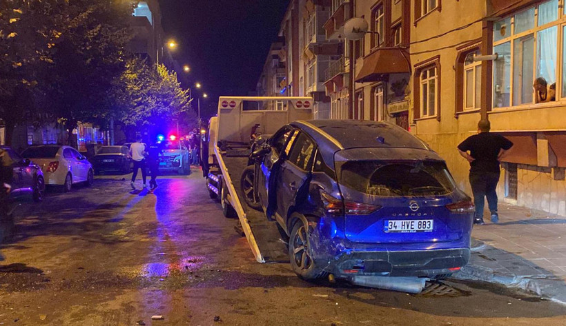 Alkollü sürücünün kazasına gelen çekicinin şoförü de alkollü çıktı - Resim : 1