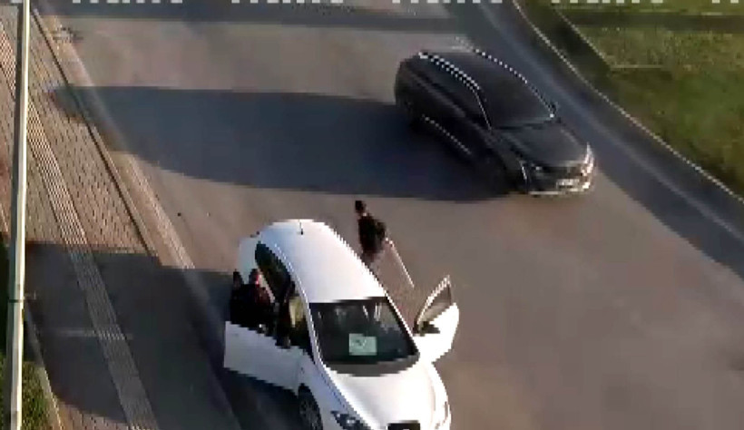 Polise sopayla saldıran sürücü tutuklandı - Resim : 1