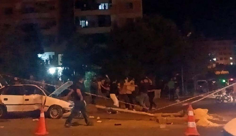 Kaza sonrası birbirlerine girdiler: 12 gözaltı - Resim : 1