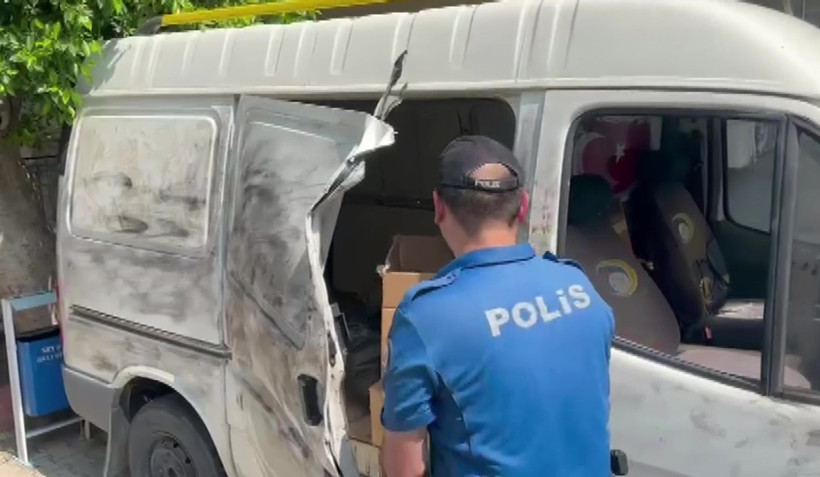 Hapisteki kardeşinin aracıyla torbacılık yapmış - Resim : 1