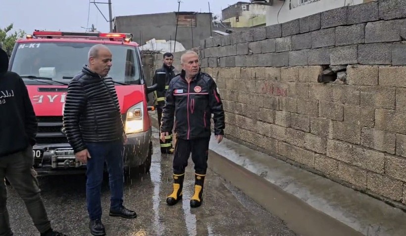 Nusaybin’de sağanak: Cadde ve sokaklar göle döndü - Resim: 5