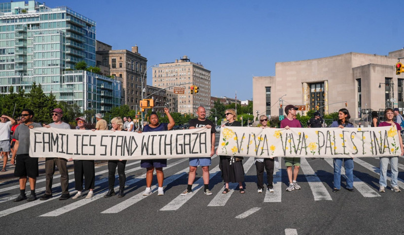 New York'ta Gazze gözaltıları - Resim: 5