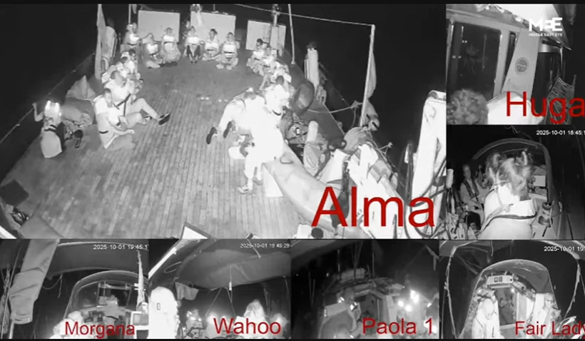 İsrail, Sumud Filosu’na müdahale etti: Aktivistler alıkonuldu - Resim : 3