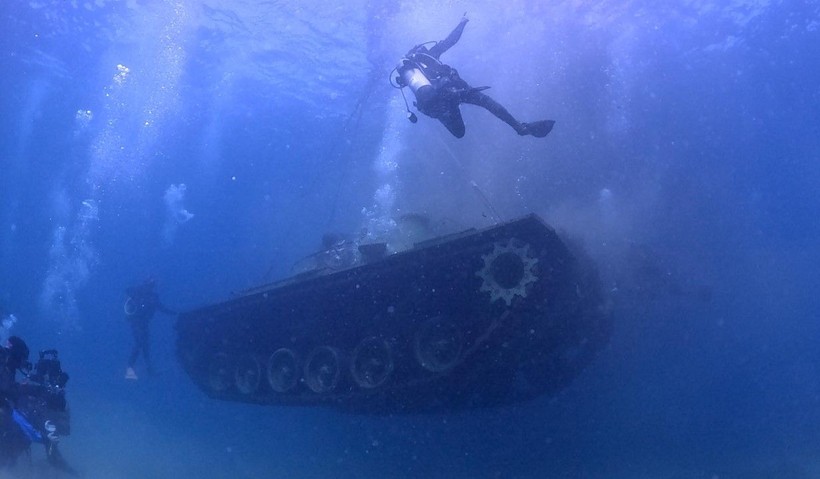 Saros Körfezi'ne tank batırıldı - Resim: 22