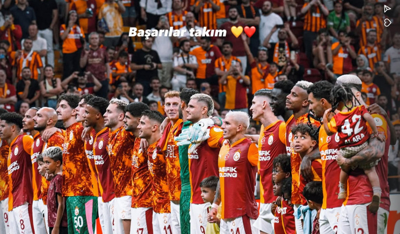 Barış Alper Yılmaz'dan maç öncesi paylaşım - Resim : 1