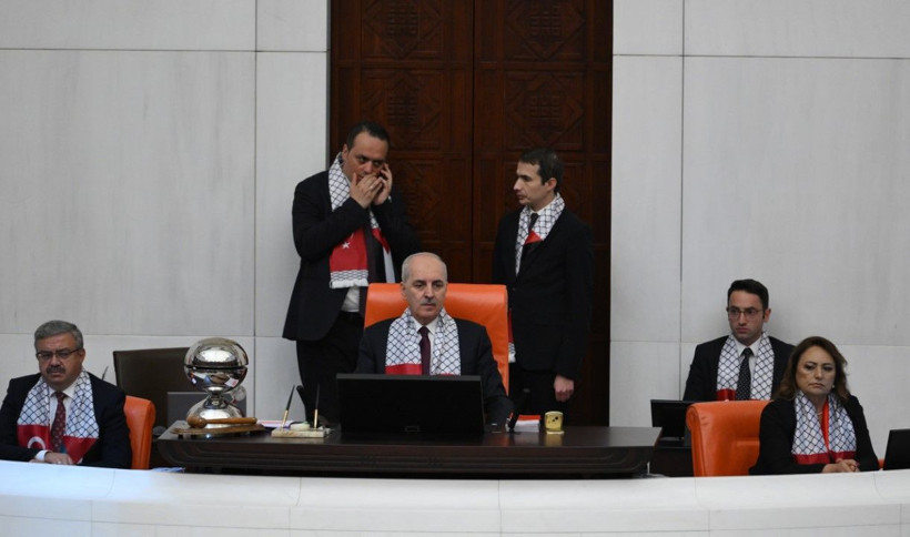 TBMM'deki Filistin özel oturumundan dikkat çeken kareler - Resim: 56