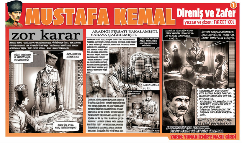 Atatürk'ün direniş ve zafer destanı NEFES'te - Resim : 1