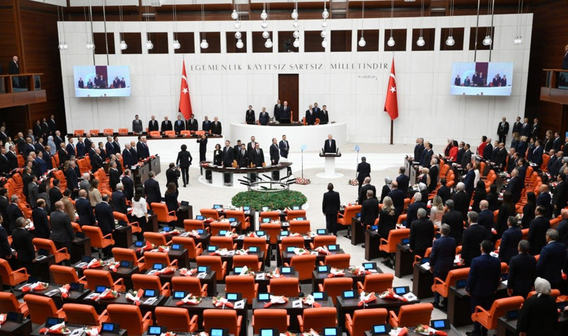 Meclis'teki resepsiyondan çarpıcı kareler - Resim: 48