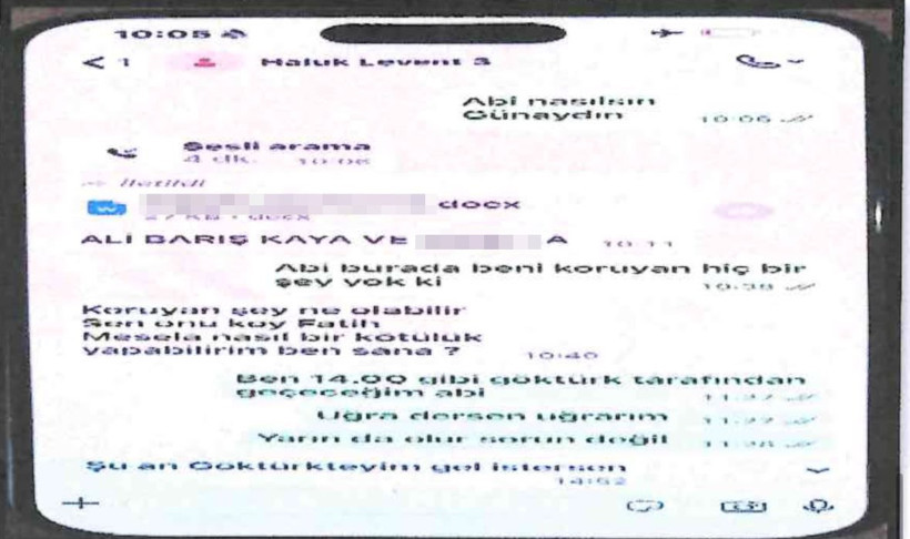 Haluk Levent'in WhatsApp mesajları ortaya çıktı - Resim : 11