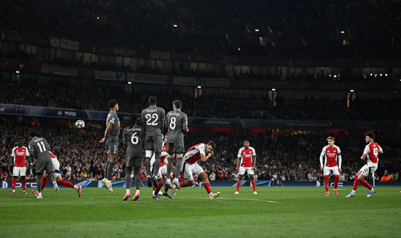 'Topçular' Real Madrid'i topa tuttu: Declan Rice damga vurdu - Resim : 1