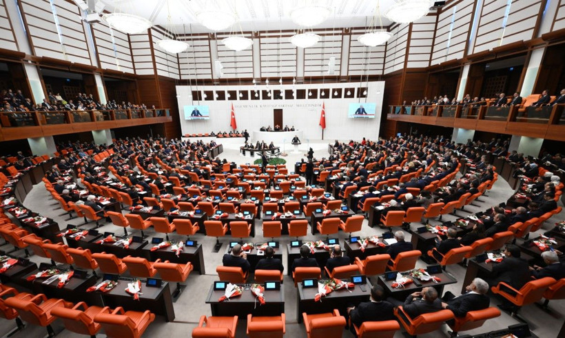 Meclis'teki resepsiyondan çarpıcı kareler - Resim: 57