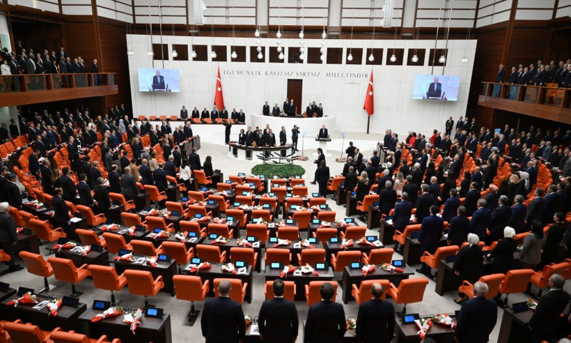 Meclis'teki resepsiyondan çarpıcı kareler - Resim: 46