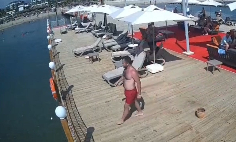 Herkesin g&ouml;z&uuml; &ouml;n&uuml;nde atladı. Ah be kardeşim uyarıları g&ouml;rmedin mi? - Resim : 1