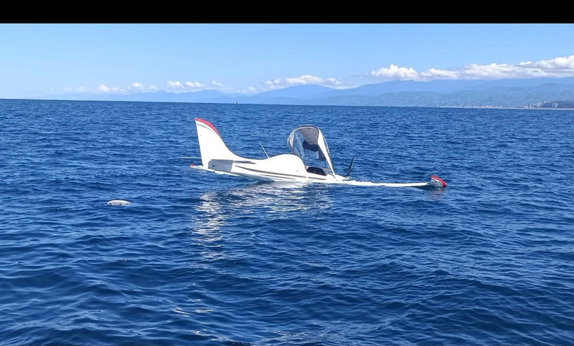 Rize'de denize inen uçağın pilotu tanıdık çıktı