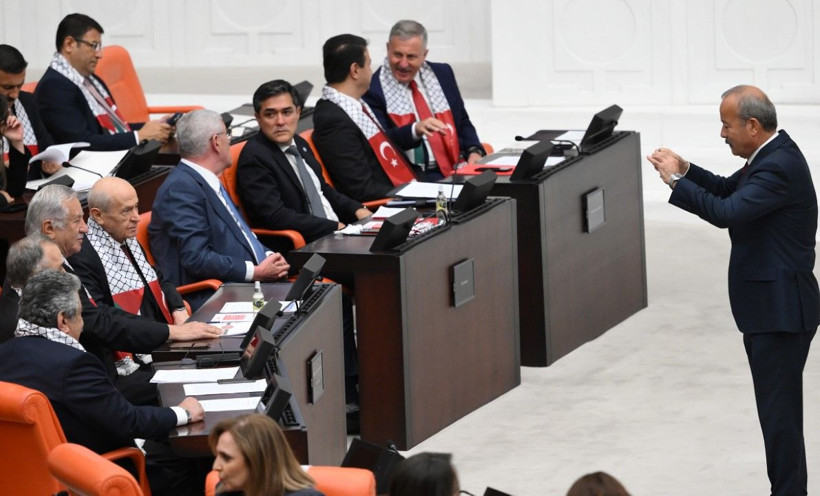 TBMM'deki Filistin özel oturumundan dikkat çeken kareler - Resim: 64