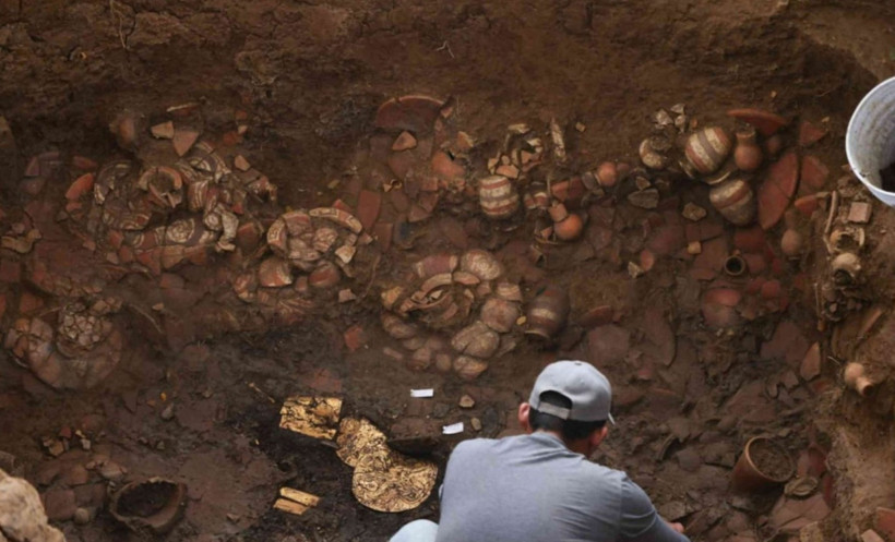 Kazı sırasında define bulundu: Altınlar ve seramikler çıktı - Resim : 2