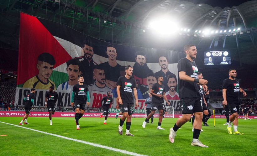 Konyaspor-Filistin maçı 89'da bitti: Nedeni anlaşılınca gözyaşları sel oldu - Resim: 25