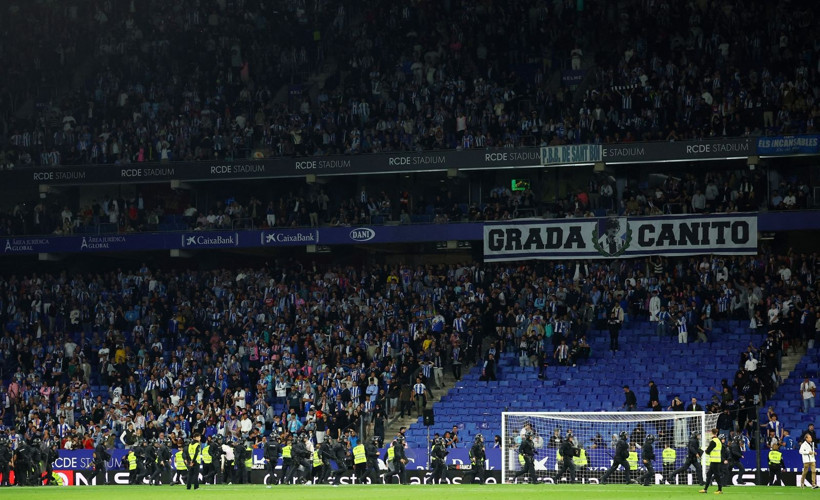 Barcelona'nın kutlamasına fıskiye engeli: Mourinho'ya da yapmışlardı! - Resim: 2