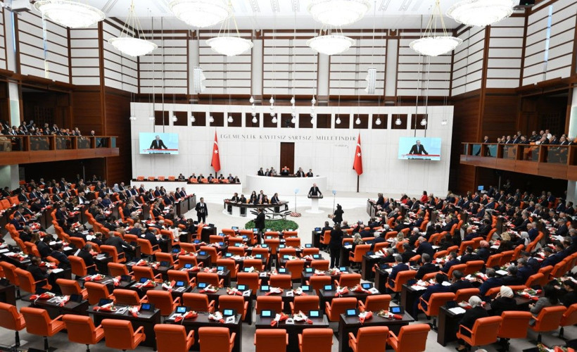 Meclis'teki resepsiyondan çarpıcı kareler - Resim: 56