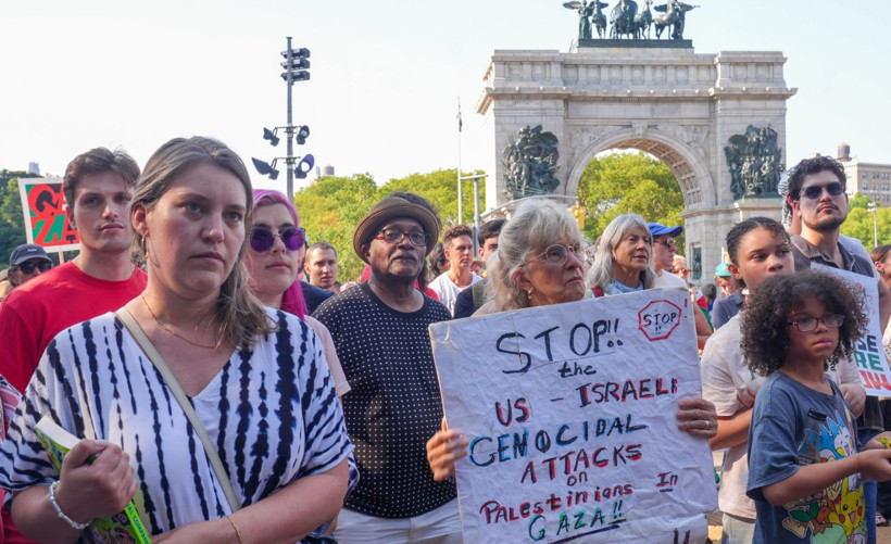 New York'ta Gazze gözaltıları - Resim: 4