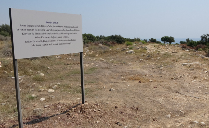 2 bin yıllık Roma yolu Mersin'de gün yüzüne çıkarıldı - Resim : 2