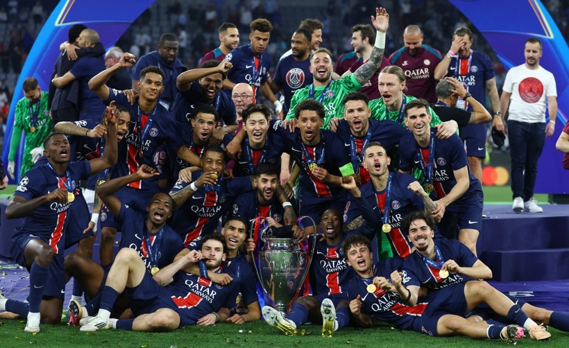 Şampiyonlar Ligi finalinde tarihi hezimet! PSG, Inter'i darmadağın etti: Doue 3 kez tarihe geçti - Resim: 20