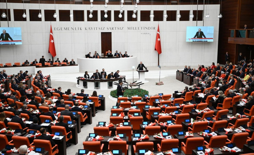 Meclis'teki resepsiyondan çarpıcı kareler - Resim: 51