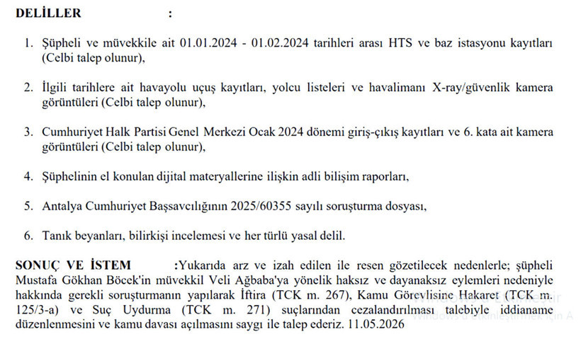 B&ouml;cek: Parayı 6. katta teslim ettim Ağbaba: 6. kattaki kayıtlara bakılsın - Resim : 1