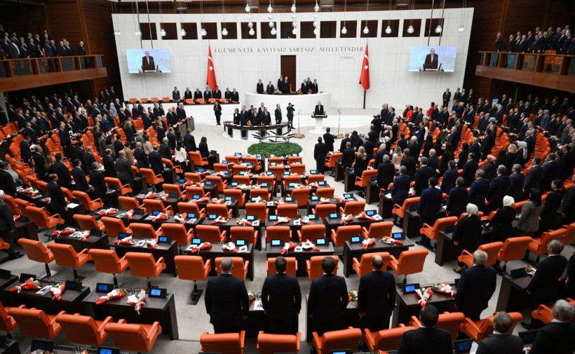 Meclis'teki resepsiyondan çarpıcı kareler - Resim: 45