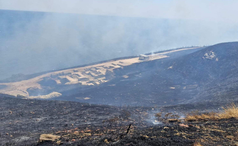 Alevler 5 bin yıllık antik kente dayandı - Resim : 2