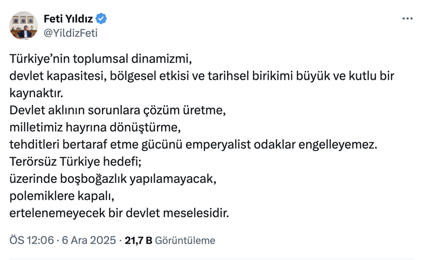 MHP'li Feti Yıldız'dan boşboğazlık uyarısı - Resim : 1