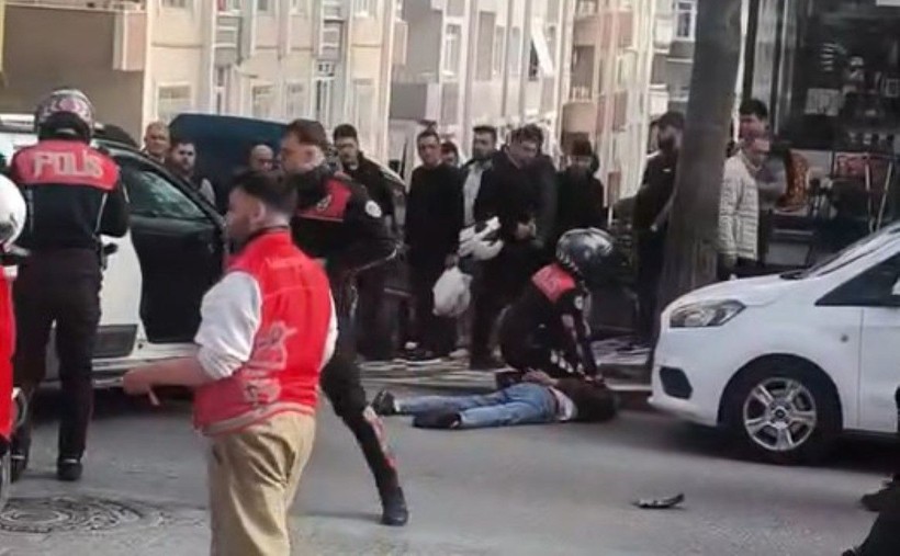 Polisten kaçtı, aracın camları kırılarak etkisiz hale getirildi - Resim: 4