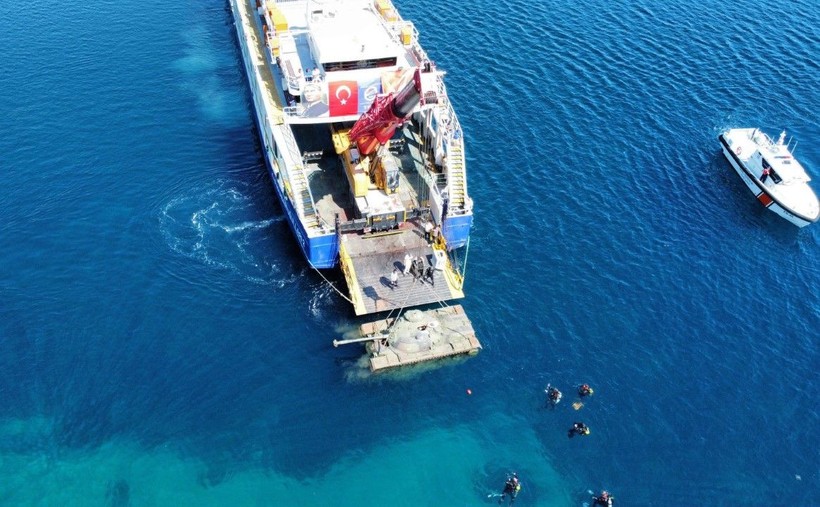 Saros Körfezi'ne tank batırıldı - Resim: 6