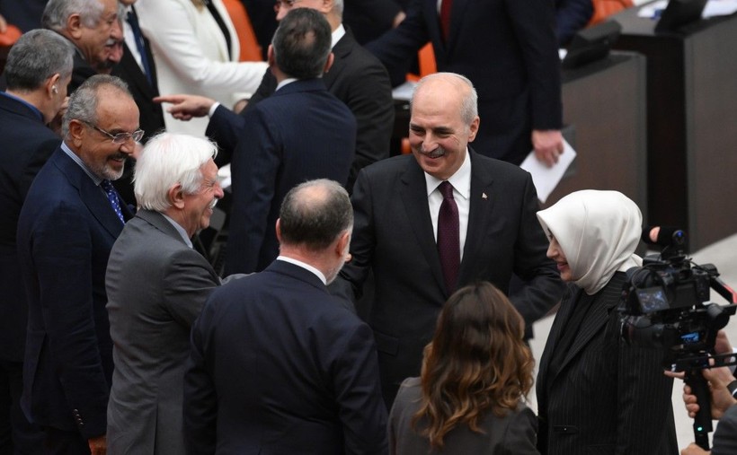 MHP lideri Bahçeli, TBMM Başkanı seçimlerinde oy kullandı - Resim: 31