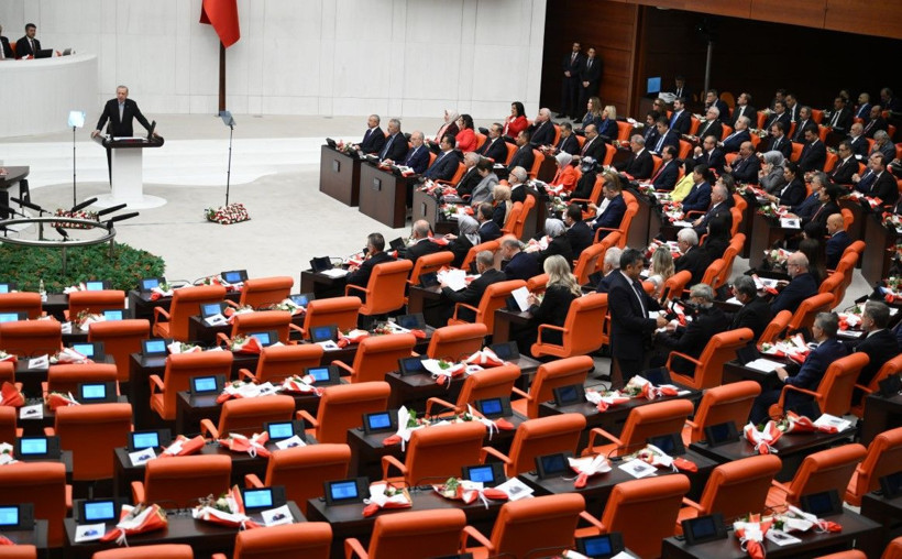 Meclis'teki resepsiyondan çarpıcı kareler - Resim: 52