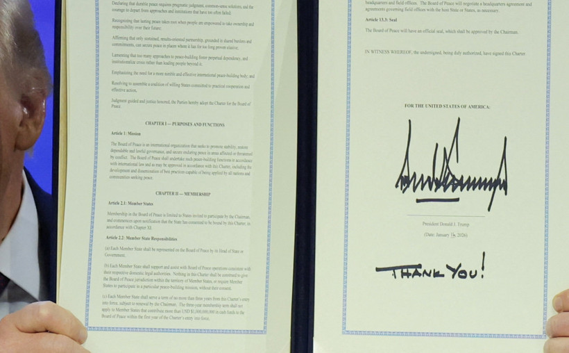 Davos'ta Trump şov: Barış Kurulu için imzalar atıldı - Resim : 2
