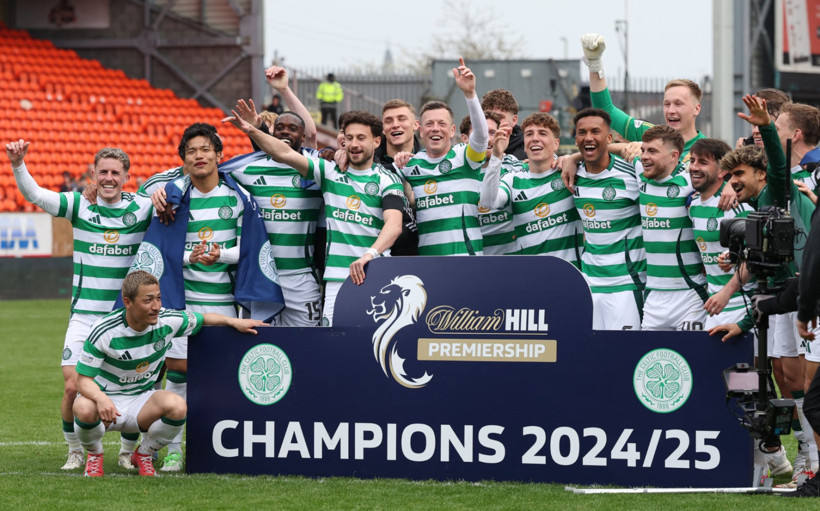 Celtic üst üste 4. kez şampiyon oldu: Maça mandalinalı eylem damga vurdu - Resim : 3