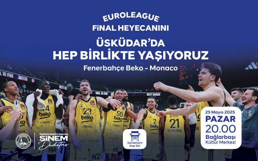 Üsküdar Belediyesi'nden Fenerbahçe'nin Euroleague finali için etkinlik - Resim : 1