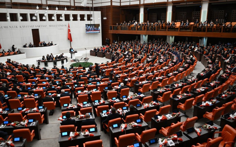 Meclis'teki resepsiyondan çarpıcı kareler - Resim: 53